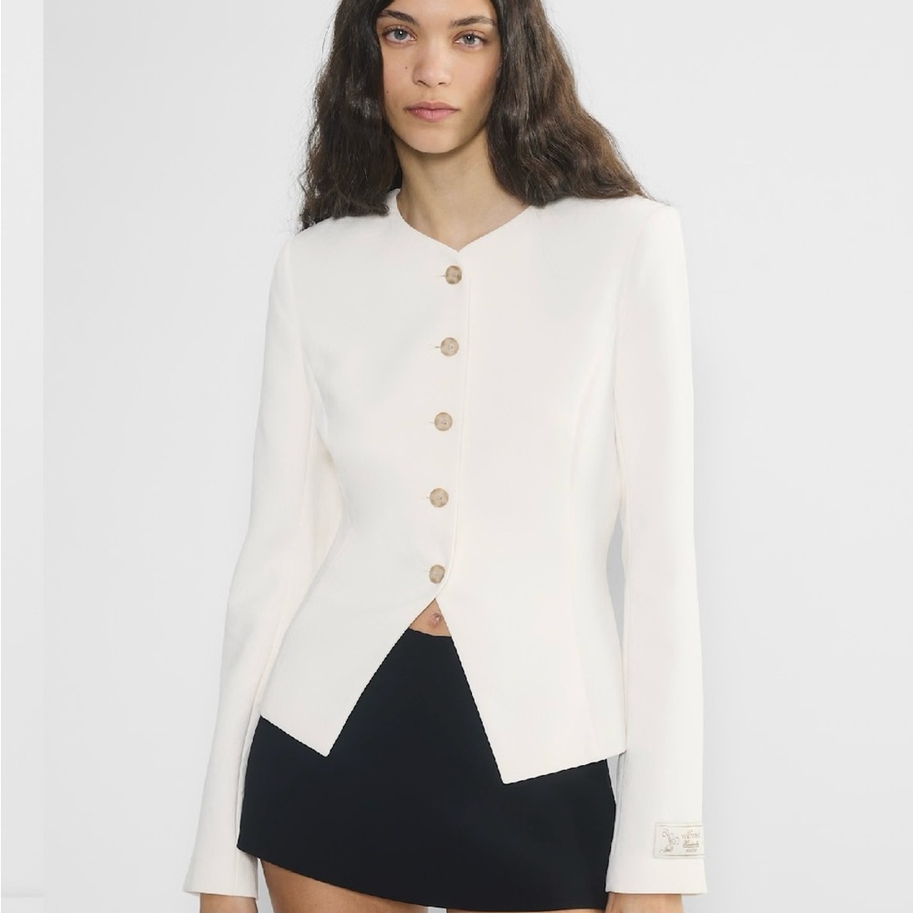 Aritzia Regal Jacket in Light Birch